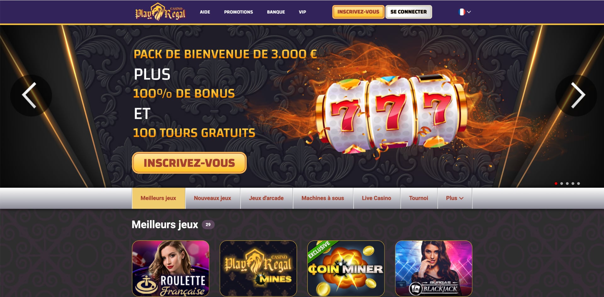 play regal france